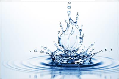 Water drops depicting post traumatic stress disorder